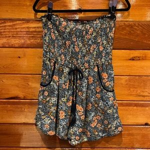 Band Of Gypsys floral romper